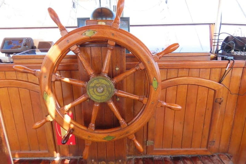 Kos : 3-Island Wooden Ship Cruise w/ Lunch on Captain Hook - Captain Hook Is a Simple, Strong Value for Kos Days