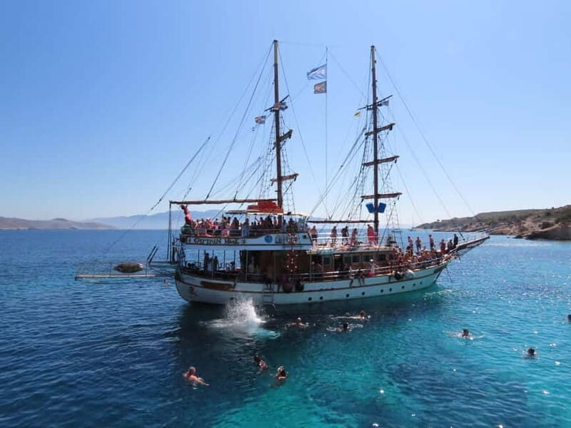 Kos : 3-Island Wooden Ship Cruise w/ Lunch on Captain Hook - Comfort and Practicalities: What to Watch So You Enjoy the Full Day