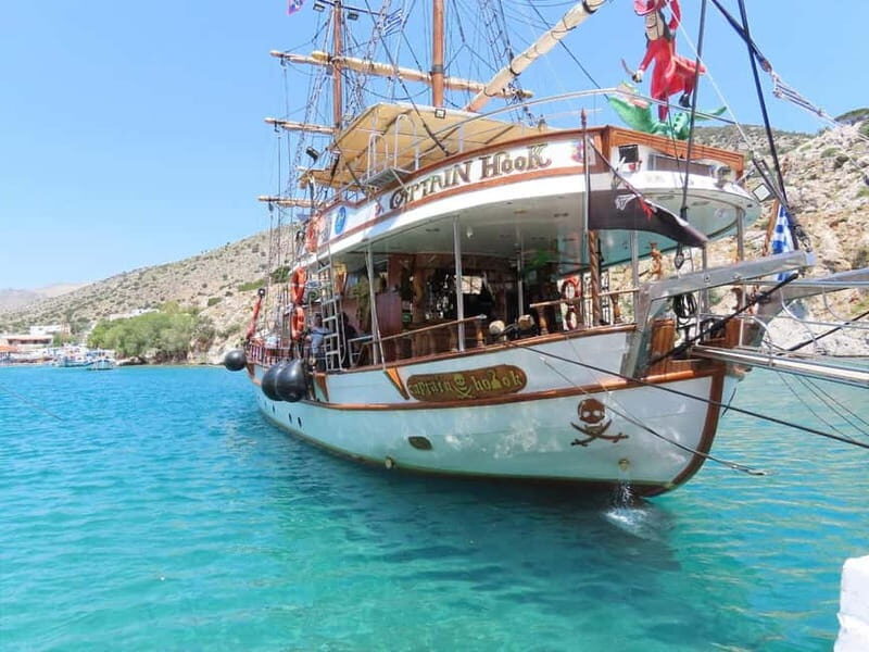 Kos : 3-Island Wooden Ship Cruise w/ Lunch on Captain Hook - Step Aboard Captain Hook: What the Yacht Feels Like
