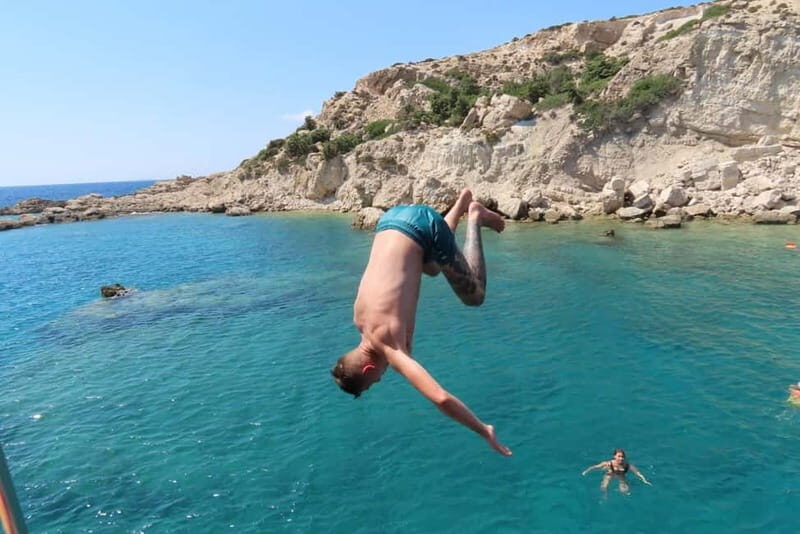 Kos : 3-Island Wooden Ship Cruise w/ Lunch on Captain Hook - Platy Island: Snorkeling and the Boat-Into-Water Fun