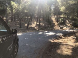 Kos 4x4 Sunset Safari Tour - The bumpy start: your drive toward Dikaios Mountain viewpoint