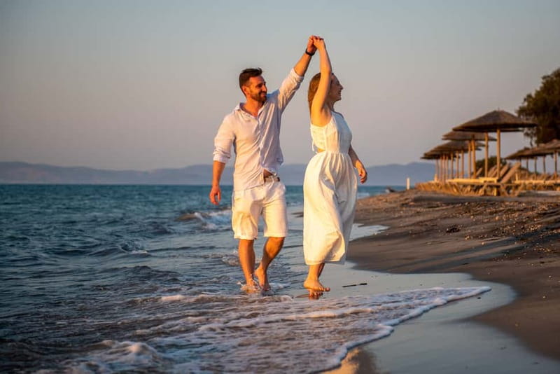 Kos: Beach Photo Shoot - How the 45 to 60 minutes work