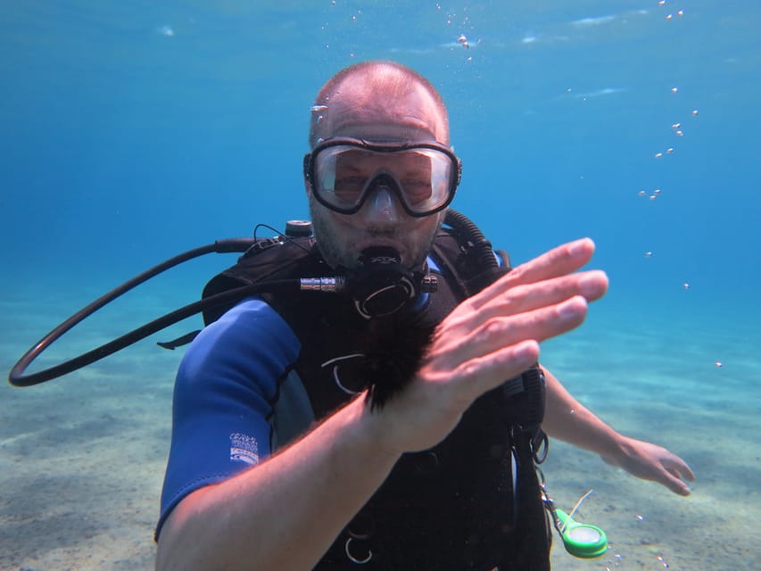 Kos: Beginner Scuba Diving from the Beach with Pickup - The first briefing: equipment, safety, and shallow water