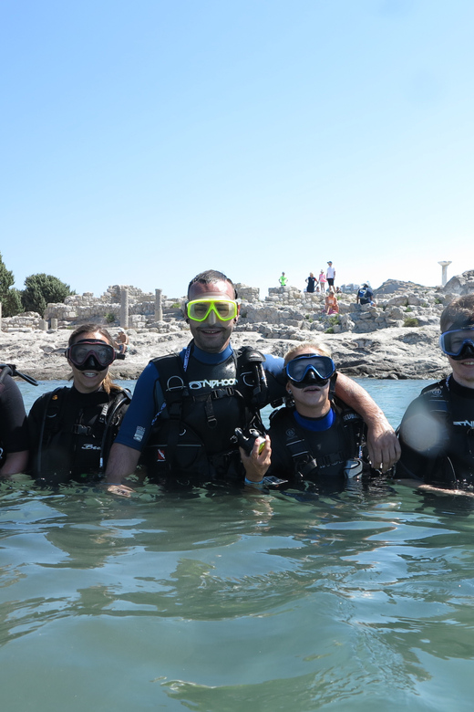 Kos: Beginner Scuba Diving from the Beach with Pickup - The option of a second session