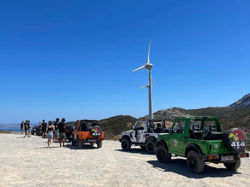 Kos: Guided Jeep or Quad Off-Road Tour with Drinks and Lunch - The Mountain Route: Viewpoints, Coastal Hints, and Photo Stop Time