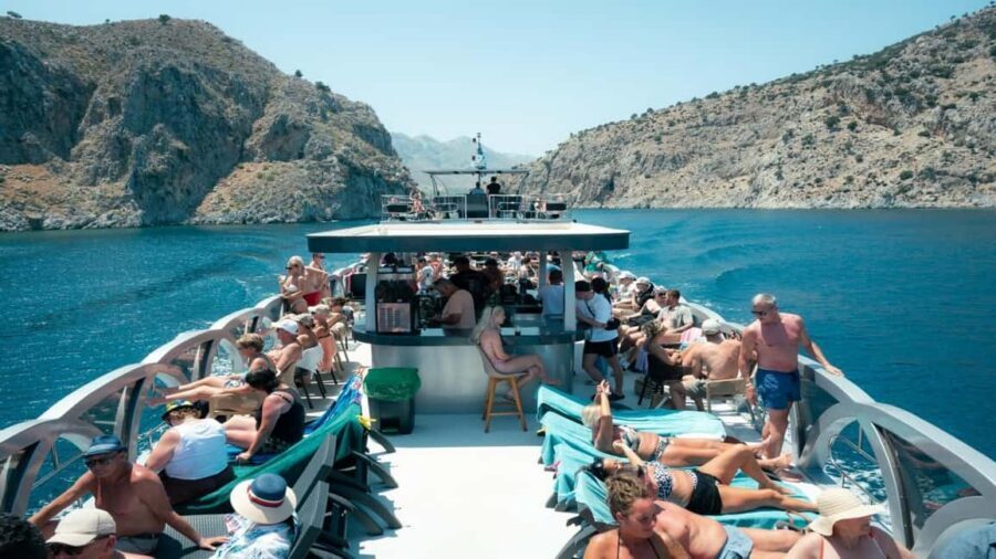 Kos Pearl 3 Island: Lounge in Luxury on the Aegean Waves - Boarding day feel: top-deck party energy vs lower-deck chill