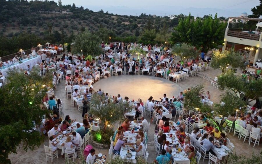 Kos: Tavern Dinner Experience with Greek Dancing and Wine - Unlimited wine: good for fun, not always for quality