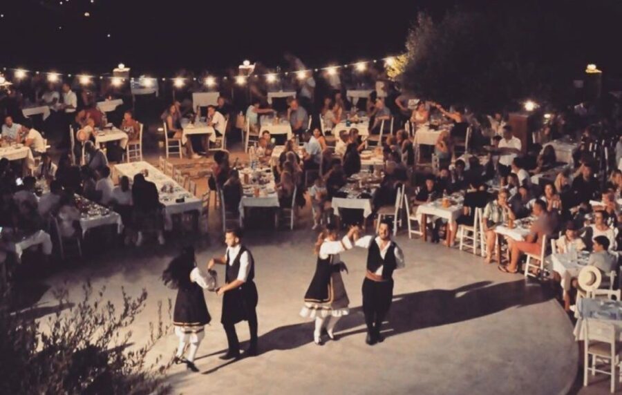 Kos: Tavern Dinner Experience with Greek Dancing and Wine - Hands-on Greek folk dancing: learning without pressure