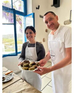 Kourounochori, Naxos : Gregory's Traditional Cooking Class - Gregory’s Tavern: family recipes, not a performance kitchen