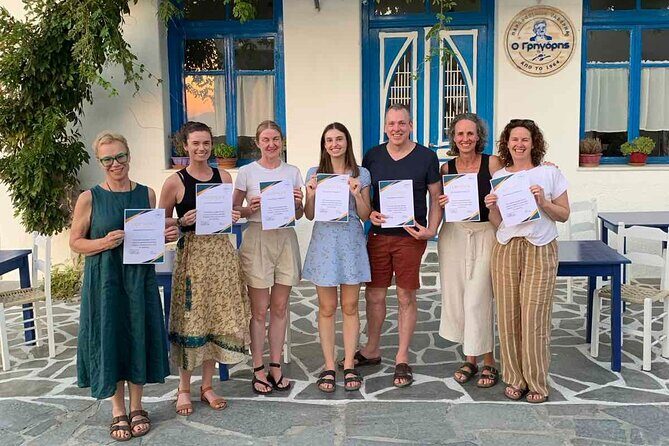 Kourounochori, Naxos : Gregory's Traditional Cooking Class - Fragopoulos Della Rocca Tower and the village walk: a bonus that pays off