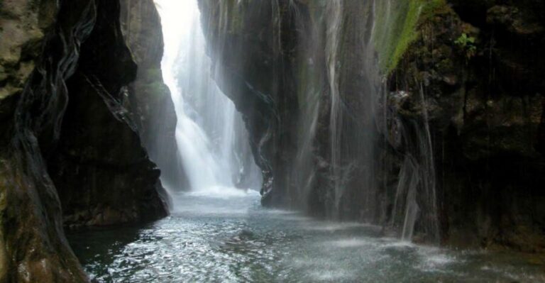 Kourtaliotiko Gorge: Guided River Trekking with Lunch - Getting set up: neoprene suit, helmet, and waterproof phone gear
