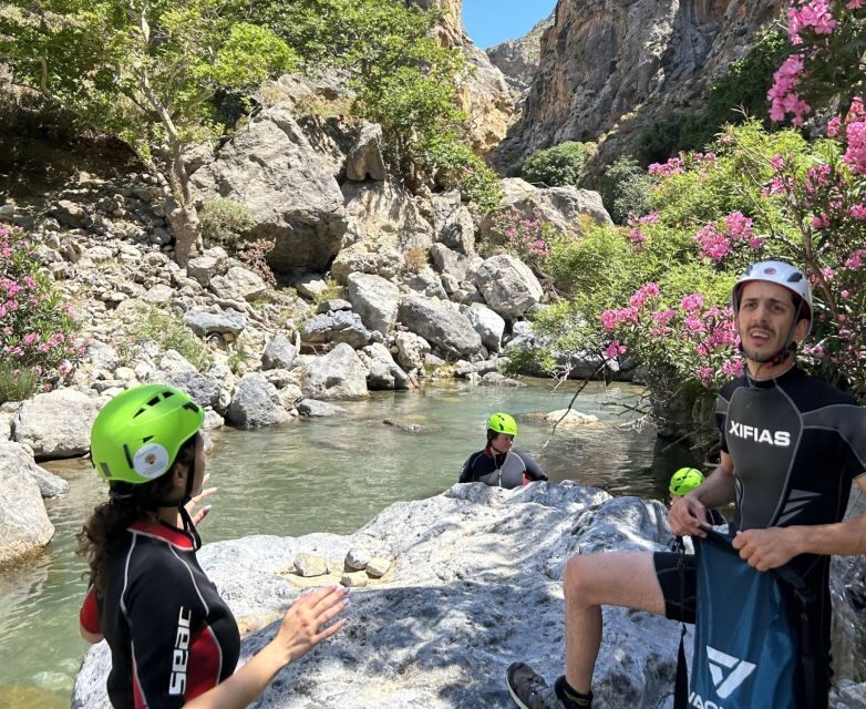 Kourtaliotiko Gorge River Trek with Lunch! Pick-up Avaliable - Mid-to-late part: the walk toward an old olive grove exit
