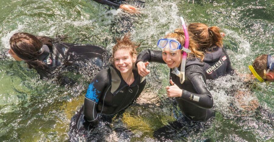 Kourtaliotiko Gorge: Snorkel Trip to the Waterfalls - When You Get Cold: Sun Time, Fruit, and Resetting Your Body