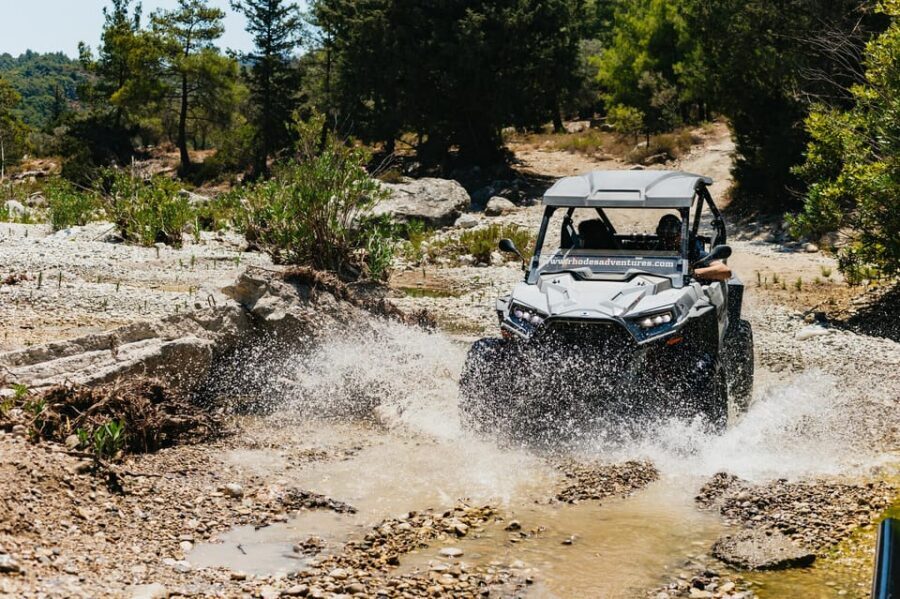 Kremasti: Rhodes 4x4 Buggy Off-Road Tour - Local tastings on the trail: honey, souma, olive oil, and farm-style stops