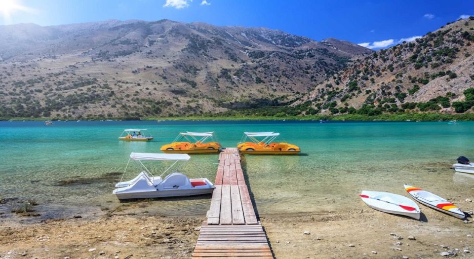 Lake Kournas: Pedal Boat Rental With Transfer - The transfer sets the tone for the day