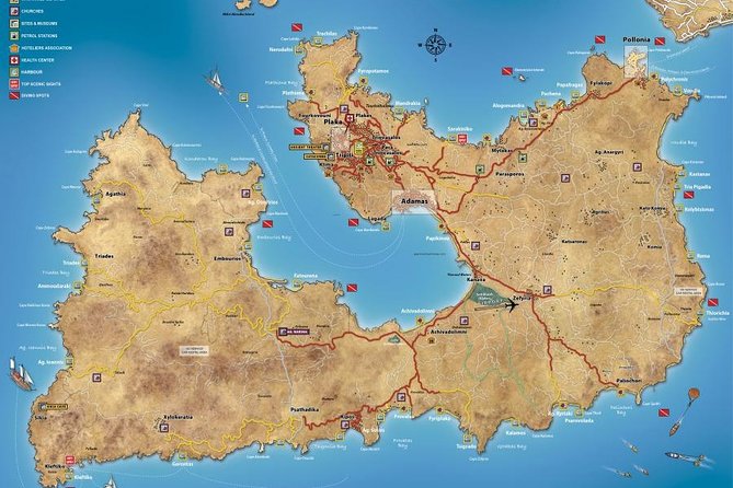 Land Excursion Around Milos Island - What the four-hour schedule really means