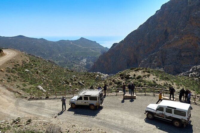 Land Rover Safari: Tripitis Gorge and Beach, South Crete - Stop 4: Tripiti Beach, lunch, and a gorge walk