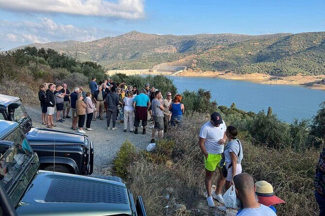 Lasithi Plateau Zeus Cave Guided Jeep Safari Tour - Lunch With Wine and Water: Real Value in the Midday Break