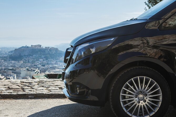 Lavrio port to Athens hotels Private arrival transfer - What the vehicle includes