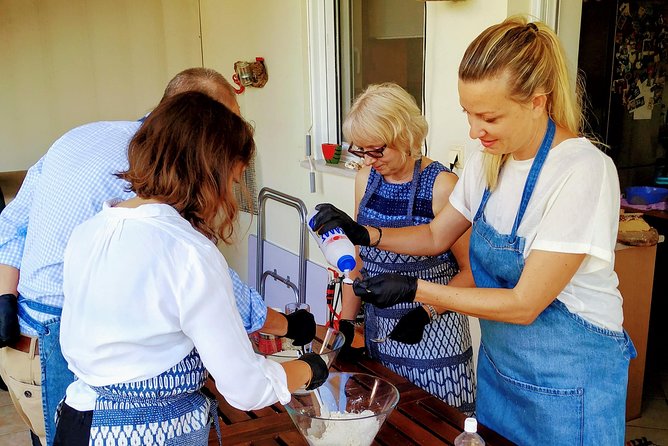 Learn To Make Pita And Gyros For Dinner In Athens - Building gyros and a family recipe for tzatziki