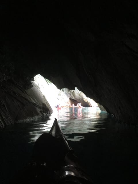 Lefkada: Blue Cave Kayak Tour with a Taste of Greece - Peristera dove stop and the Greek picnic: food that earns its place