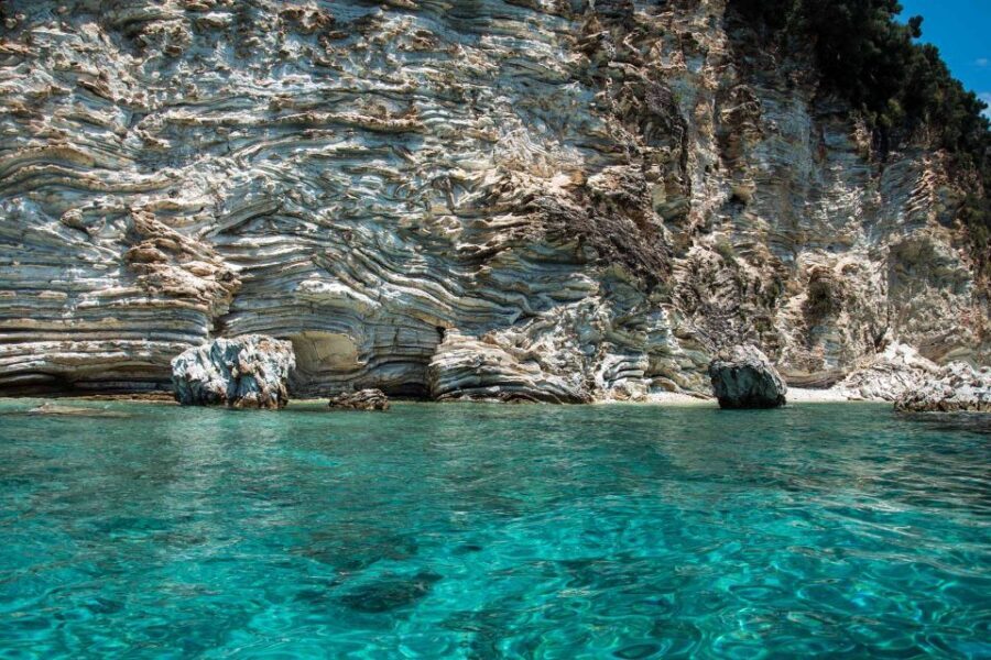 Lefkada: Full Day Sea Kayaking Tour - Skorpios (Onassis) island: swimming, snorkeling, and local snacks