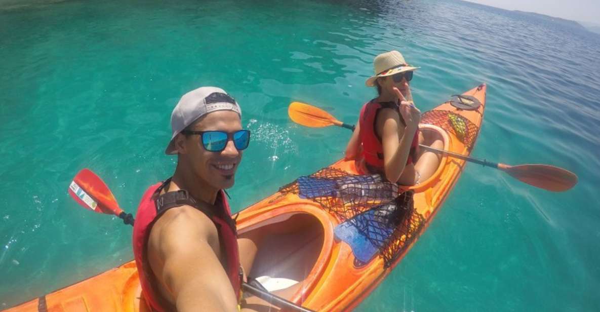 Lefkada: Hidden Blue Cave Kayak Trip with Lunch & Fruits - The Blue Cave and its changing light
