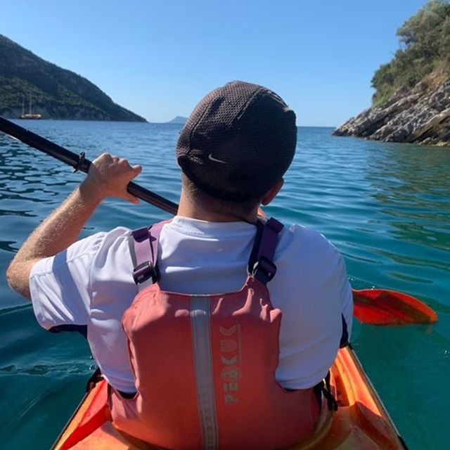Lefkada: Hidden Blue Cave Kayak Trip with Lunch & Fruits - Who should book this Lefkada kayak trip