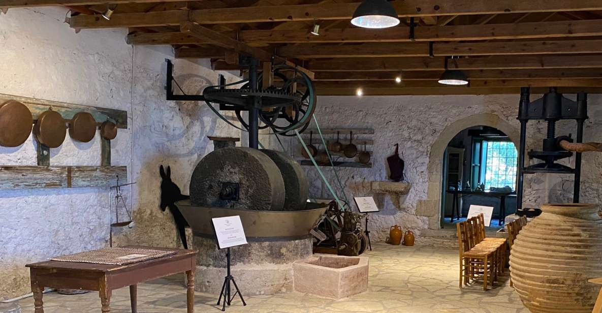 Lefkada: Olive Museum Fabbrica Ticket and Guided Tour - Inside a 19th-Century Olive Mill