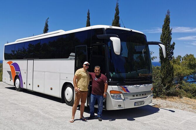 Lindos + 7 Springs by luxury bus (full day tour) - Stop 2: Epta Piges (7 Springs) and the tunnel walk to the green lake
