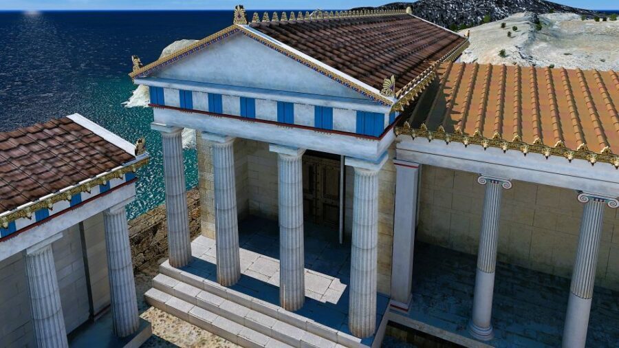 Lindos Acropolis Self-Guided Tour with 3D & Audio (No entry) - AR, 3D models, and 360° views: how to use the media without losing your place
