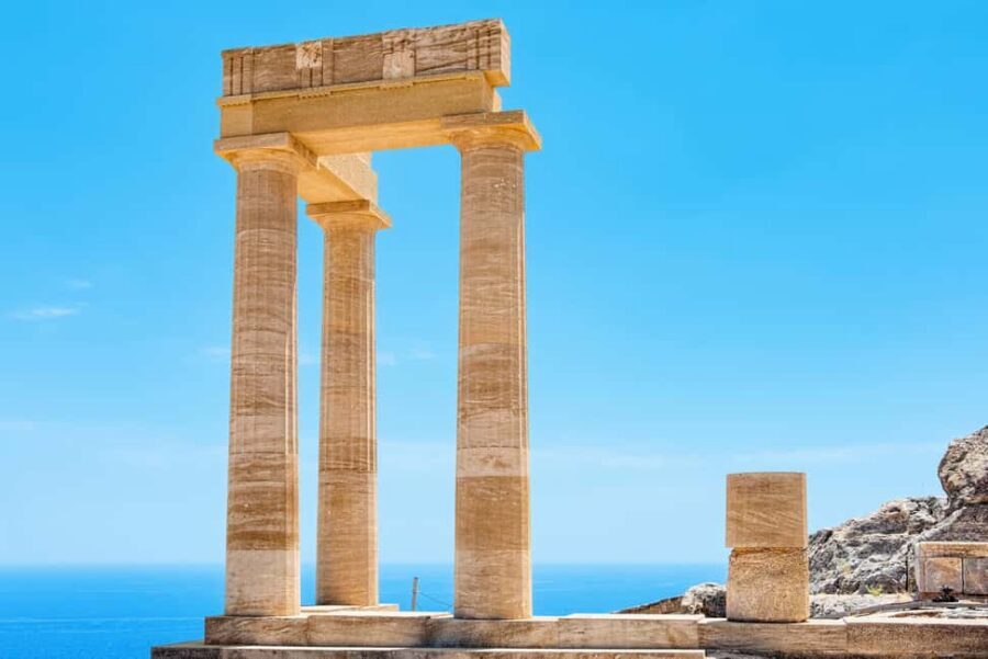 Lindos Acropolis Self-Guided Tour with 3D & Audio (No entry) - No-entry ticket: what this $8 tour includes (and what it doesn’t)