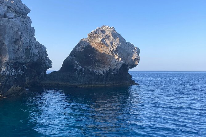 Lindos day trip - Gems of Lindos - private boat cruise - Swimming, snorkeling, the SUP, and the sea scooter
