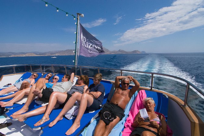 Lindos Full Day Boat Tour with Swimming - Tsambika Beach and the first swim