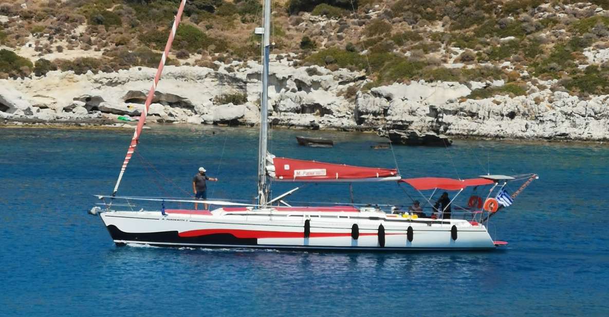 Lindos: Full-Day Private Sailing Cruise - Lunch at Haraki Bay beneath Feraklon acropolis