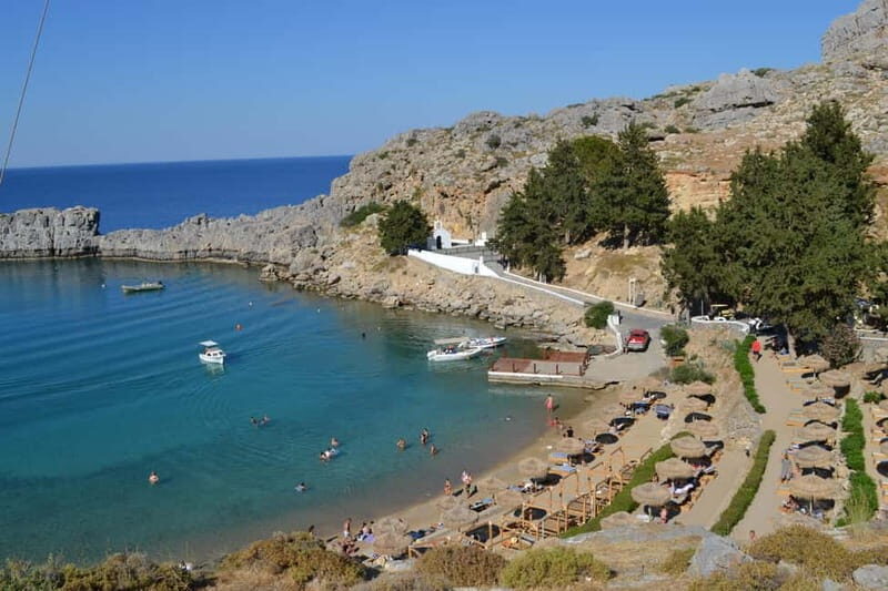 Lindos Odyssey: Noon to Evening Experience (Small Group) - First look at Lindos: photo stop and a calm arrival