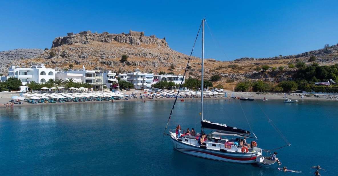 Lindos: Sailboat Cruise with Prosecco and more - What the boat feels like for a full day