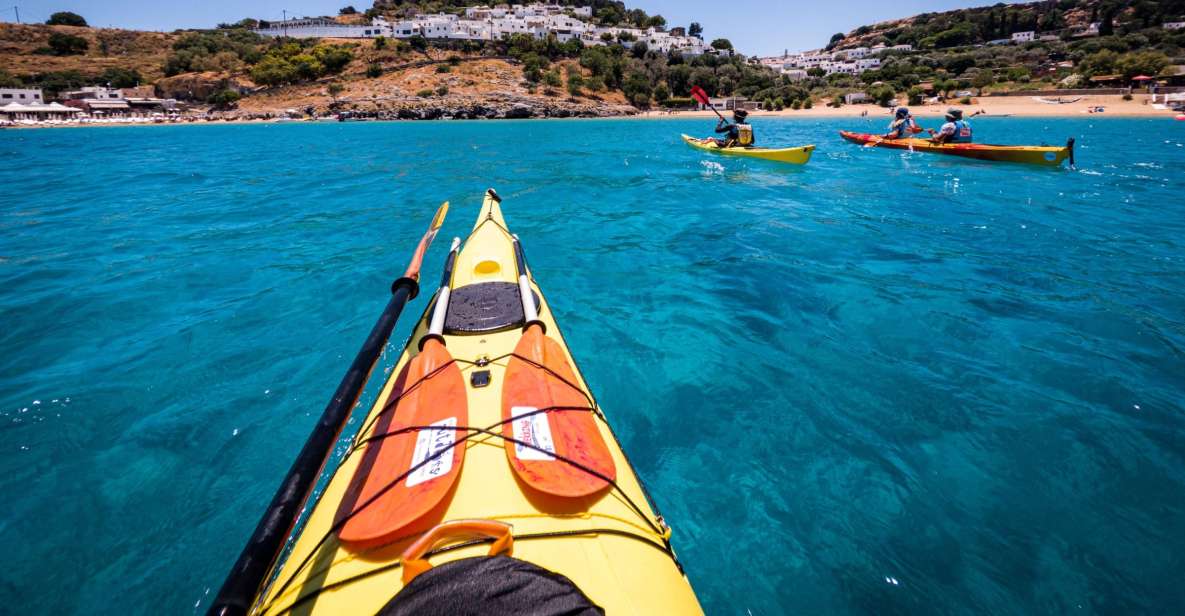 Lindos: Sea Kayaking & Acropolis of Lindos Tour with Lunch - Along the coast to St Paul’s Bay