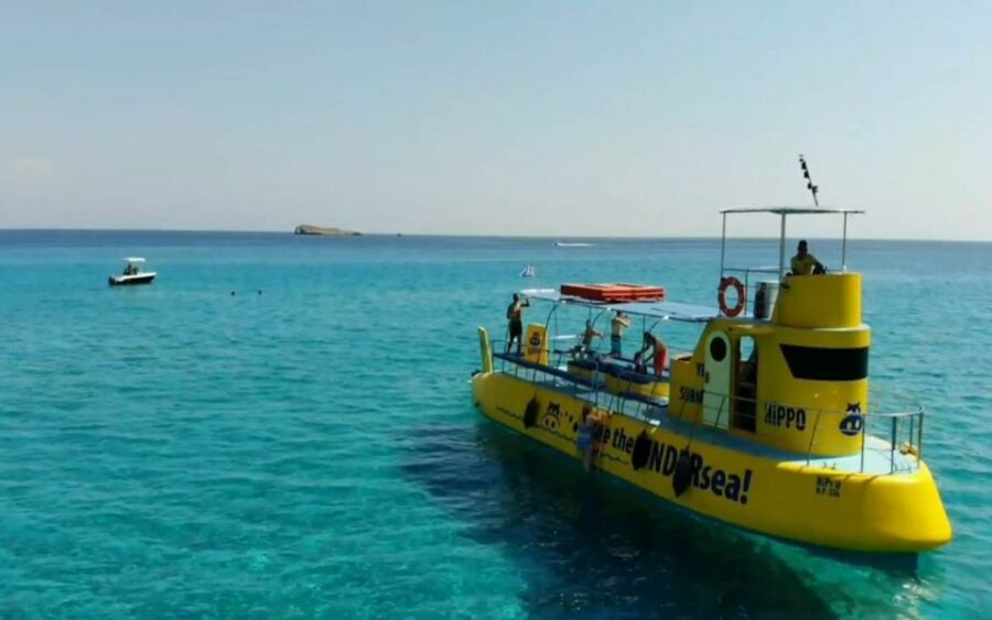 Lindos: Submarine Cruise with Swimming Stop at Navarone Bay - Navarone Bay swimming stop: clear water, and what to plan for