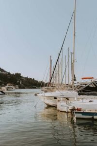 Live Jazz Music and Local Stories in the Heart of Corfu - The harbor-side terrace at Corfu Sailing Restaurant