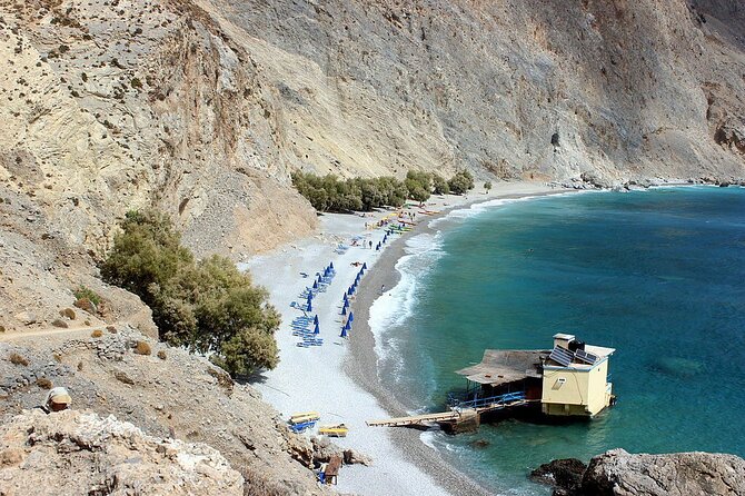 Loutro and Sweet Water Beach from Rethymno - Boarding the boat at Sfakia