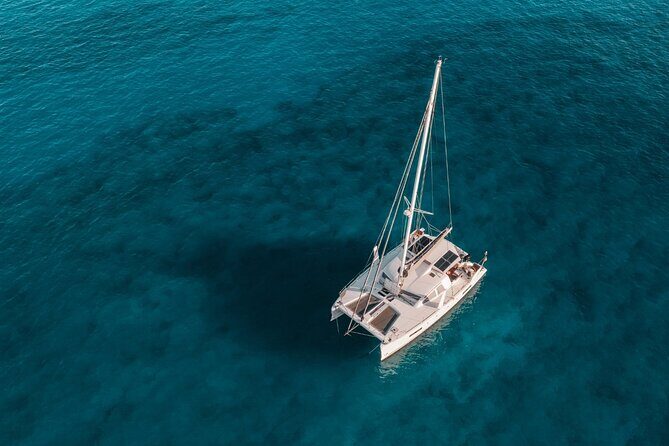 Luxury Catamaran Cruise, Dia Island –Open Bar & Lunch -Top Rated! - Price and Value: What You’re Really Paying For at $145.18