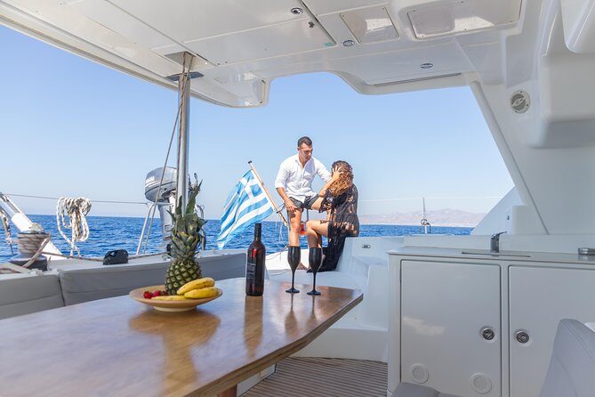 Luxury Catamaran Semi private cruise with meals & drinks and transportation. - Meals, Wine, and Raki: Worth It or a Gamble?