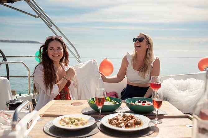 Luxury Catamaran Sunset Private & Greek Gastronomy in Athens - Who will get the most from this cruise