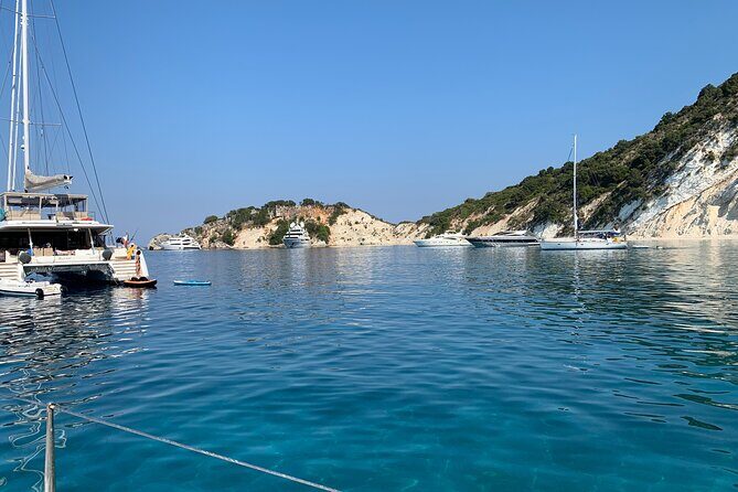 Luxury Day Cruises to Ithaca - swimming, snorkeling food and more ! - Stop 3: Talaros Beach (Pera Pigadia Bay) for calm, warm water