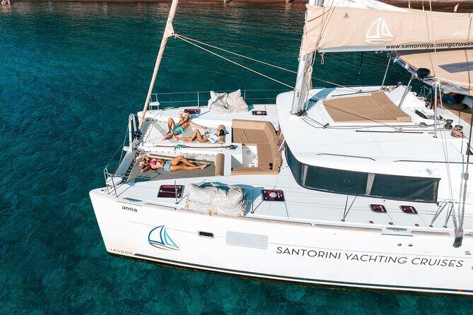 Luxury Santorini Catamaran Cruise: Lunch, BBQ, Drinks, Transfers - Quick hits you’ll care about