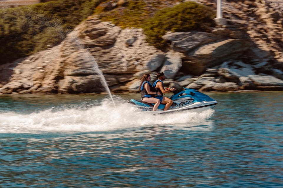 Lygaria Beach: Jet Ski - What happens from arrival to the water