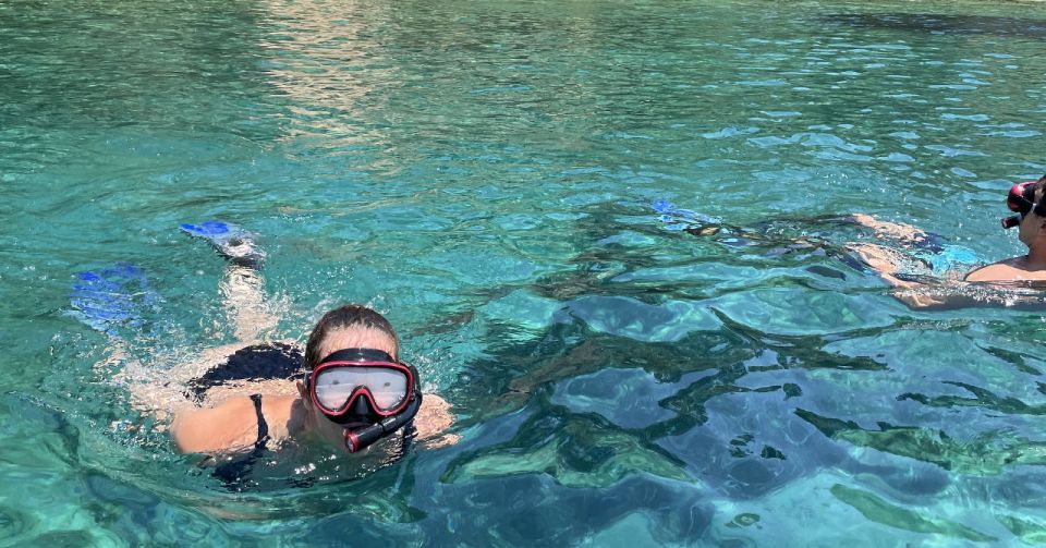 Lygaria: Private Motorboat Cruise with Snorkeling & Swimming - Cruising Agia Pelagia’s bays
