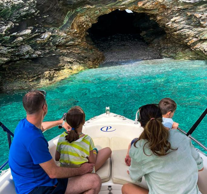 Lygaria: Private Motorboat Cruise with Snorkeling & Swimming - What the three-hour schedule feels like