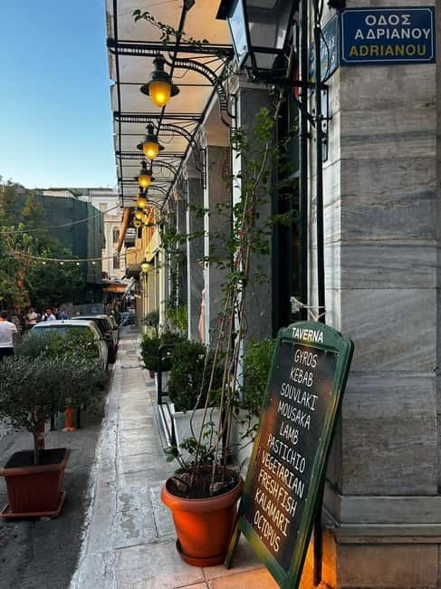Magic Walk in Athens with Local Friends - Souvlaki brings the walk back to earth